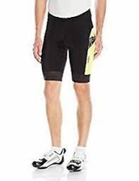 Details About Nwt Primal Wear Mens Prisma Follow Padded Cycling Shorts Black Yellow Xl