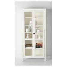 Hemnes Glass Door Cabinet White Stain 35 3 8x77 1 2 Ikea Glasschrankturen Vitrinenschrank Vitrinenschrank Weiss
