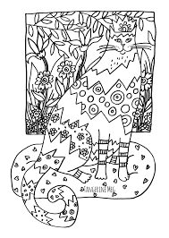 Maybe you would like to learn more about one of these? Tangerine Meg Cat Coloring Page Tangerine Meg