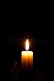 Brown candle art, candle light, candle, orange, happy birthday vector images, combustion png. Photo Of A Lighted Candle Burning On A Stock Image Colourbox