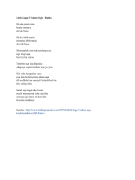 Savesave lirik aku tak biasa for later. Lirik Lagu 5 Tahun Saja