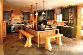 The serpentine design helps define the kitchen space while enhancing the bold white color palette. Antique And Unique Kitchen Islands Tuscan Kitchen Italian Kitchen Design Rustic Kitchen Decor