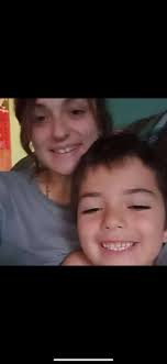 My son and niece 😍 Peep the cleaning cart 🤪