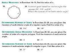 Each interior angle of a regular polygon. Unit 7 Unit 7 Lesson 1 Polygons Ccss