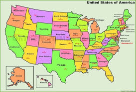 Random geography or state quiz. Usa States And Capitals Map States And Capitals Us State Map United States Map