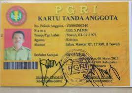Import foto anggota secara masal dalam satu folder. Inilah Bentuk Kartu Tanda Anggota Pgri Kecamatan Tewah Facebook