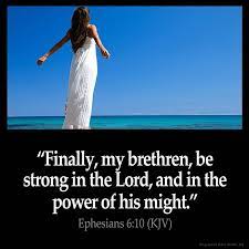 Ephesians 6:10