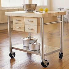 John Boos Co Cucina Cart Two Drop Leaves 50 X 20 Sur La Table In 2020 Kitchen Cart Kitchen Cart With Drawers Diy Kitchen Remodel