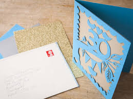 First, as always, re crease the center fold on the base card. Make A Papercut Card Saga