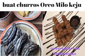Wah, nampak macam sedap je cucur manis ni kan? Cara Membuat Churros Instan Dari Oreo Milo Keju Ala Indonesia Gak Punya Com