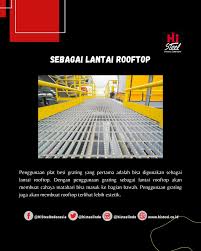 Pusat Penjualan Besi dan Baja | Plat Grating merupakan rangkaian baja tebal yang dibentuk seperti sebuah jaring dengan ukuran yang teratur. Plat Grating memiliki 2 type,... | Instagram