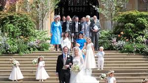 Nach der trauung wird ein empfang im frogmore. Britisches Konigshaus Royale Hochzeit In Windsor Lady Gabriella Vor Dem Altar