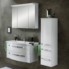 Home deluxe badmöbel badezimmermöbel badezimmer waschtisch schrank spiegel set. 3 Turiger Bad Spiegelschrank Mit Integrierter Steckdose Fes 4005 66 Ko