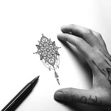 Did This Small Guy These Days Need To Find Time To Draw More Again Available Sternum Tattoo Tattoos Mandala Sternum Tattoo