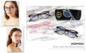 Amazon Com Blue Light Blocking Glasses Women Men Computer Small Face Clear Bluelight Blocker Eyeglasses Frame Square Black Andwood Clothing