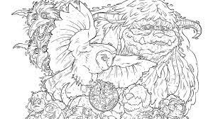Pictures of labyrinth coloring pages and many more. Gain The Power Of Voodoo With The Labyrinth Adult Coloring Book Exclusive Nerdist
