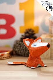 Fuchs Basteln Aus Eierkarton Handmade Kultur Eierkarton Basteln Fuchs Basteln Kreativ Basteln