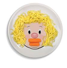 Food Face Plate Fred Friends Childrens Meals Plates