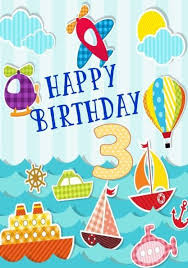 Happy Birthday Wishes For 3 Year Old Boy Happy Birthday 3 Birthday Books For Boys Birthday Journal Notebook For 3 Year Old For Jour Pozdravitelnye Otkrytki S Dnem Rozhdeniya Pozhelaniya Ko Dnyu Rozhdeniya