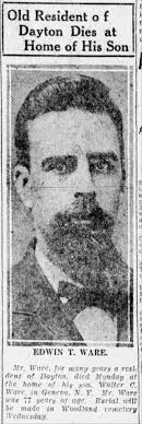 Edwin Ware obituary 5-8-23