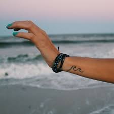Check out our wave tattoo selection for the very best in unique or custom, handmade pieces from our wearable tech jewelry shops. 11 Cute Wave Tattoos On Wrist