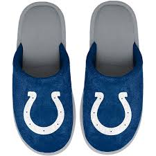 Our average shoe emits 7.6 kg co2e. Youth Foco Royal Indianapolis Colts Big Logo Scuff Slippers