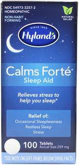 Relief of stress and occasional sleeplessness: Amazon Com Hyland S Calms Forte 100 Tablets Pack Of 6 Health Household