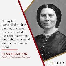 Constant attention by a good nurse may be just as important. 7 Intense Clara Barton Quotes That Prove The Power Of Charity Clara Barton Clara Barton Quotes War Quotes