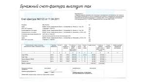 Форми даного документа нормативними актами не закріплено. Otlichie Bumazhnogo I Elektronnogo Scheta Faktury Youtube