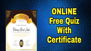 Quiz winner certy / to play this quiz, please finish.… 0. Free Quiz With Certificate Online Quiz With Certificate Online Quiz With Answer Research Youtube