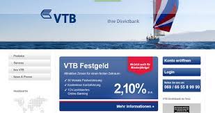 Vtb direkt tagesgeld und festgeld. Vtb Direktbank Tagesgeld Im Test 2021 Erfahrungen Bewertung