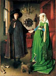 Jan Van Eyck. The Arnolfini Portrait. 1434. Painted