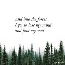 And Into The Forest I Go To Lose My Mind And Find My Soul Nature Quotes Inspirational Words Of Wisdom Super Quotes