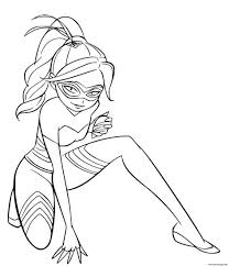 Ladybug and cat noir kwami coloring pages. Miraculous Ladybug Coloring Pages With Marinette