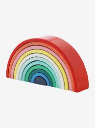 Hier kann man bilder teilen es sind sehr schone bilder von tieren wurde mich sehr frühen darüber. Vertbaudet Regenbogen Stapelspiel Aus Holz In Mehrfarbig