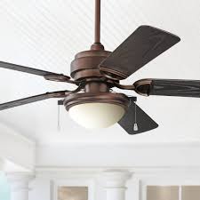 Most people can do this even without any. 52 Casa Vieja Indoor Outdoor Ceiling Fan With Light Led Oil Brushed Bronze Wet Rated For Patio Porch Walmart Com Walmart Com