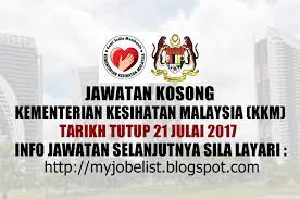 Deputi menteri kesehatan malaysia, subramaniam sathasivam mengungkapkan, hasil autopsi menunjukkan ia bertahan sekitar. Jawatan Kosong Di Kementerian Kesihatan Malaysia Kkm 21 Julai 2017