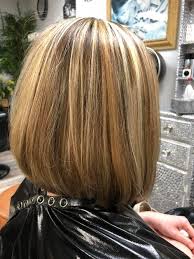 The honey blonde bob is a great haircut that is suitable for both young and mature women over 50. Hair In X S Blonde Highlights With Long Bob Haircut Facebook