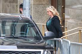 Trumps lawyer grills Stormy Daniels on trial day 14 about motives for  accepting hush money