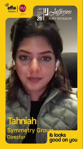 Meet the Effie Pakistan 2025 Juror, Tahniah Manzar, Director