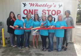 Whatley's Ribbon Cut