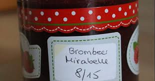 Mirabellen Brombeer Marmelade Rezept Brombeer Marmelade Marmelade Mirabellen