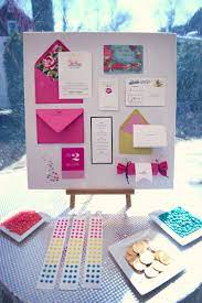 The Blushing Blog Destination Wedding Event Wedding Expo Booth Stationery Display Wedding Stationery