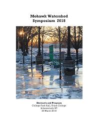 Pdf Proceedings Of The 2018 Mohawk Watershed Symposium