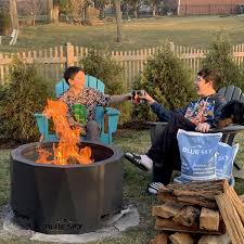 However, they vary significantly in terms of features and build quality. The Mammoth Smokeless Patio Fire Pit Blue Sky Outdoor Living