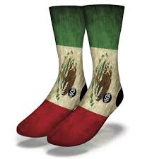 Get it as soon as tue, jun 15. Savvysox Custom Socks Mexico Flag Usa Made