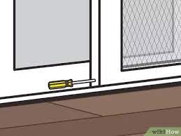 Measure the opening of the doorway and new sliding glass door to determine if the new doorframe will be thicker than the removed doorframe. How To Remove A Sliding Screen Door 9 Steps With Pictures