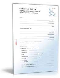 Kaufvertrag Uber Ein Gebrauchtes Kraftfahrzeug Zwischen Unternehmer Und Konsument Muster Vorlage Zum Download