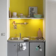 Petit Espace Kitchenette Simply Grise Castorama Evier Egouttoir Placard Plaque Cui Decoration Interieure Cuisine Amenagement Petite Cuisine Cuisines Design