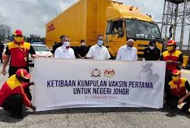 Minister of health, mp for tenggara, johor. 73 710 Dos Vaksin Covid 19 Selamat Tiba Di Johor Bahru Astro Awani